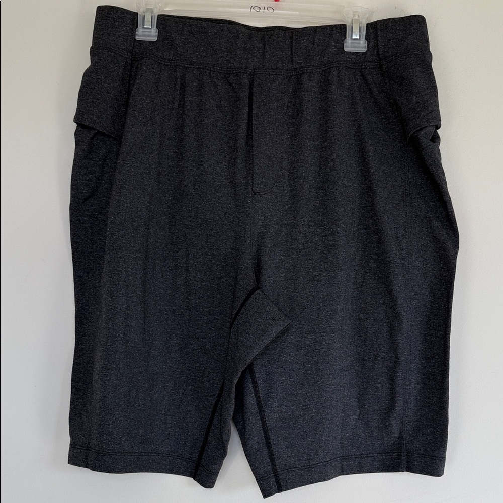lululemon athletica Men’s Flat Front Shorts - Dark Charcoal